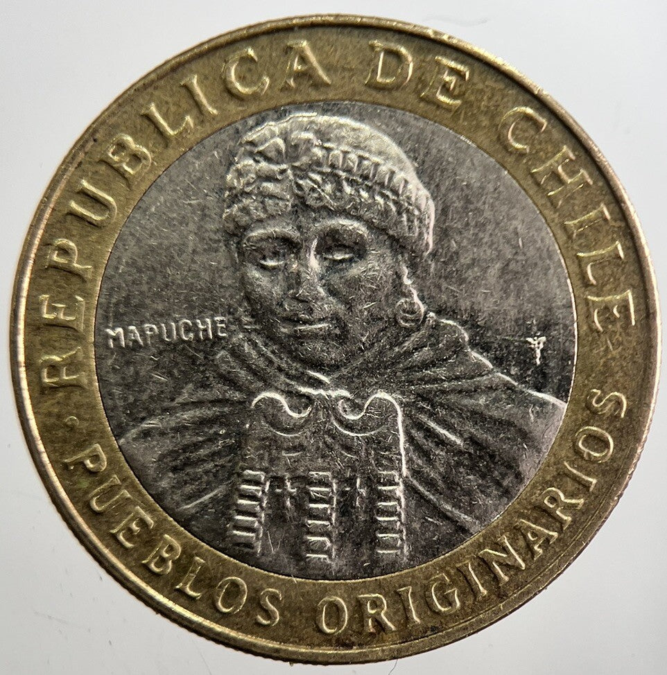 2015 Chile 100 Pesos Coin | Very High Grade | a7731