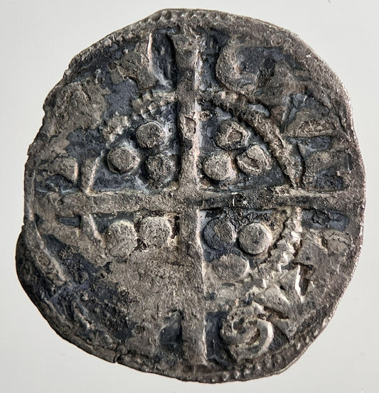 1272 - 1307 Edward I 1st Penny Hammered Silver Coin | Collectable Grade | a9014