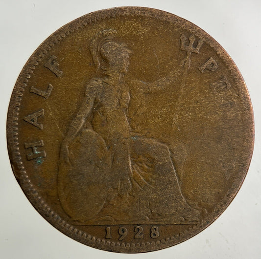 1929 George V Half - Penny Coin | Collectable Grade