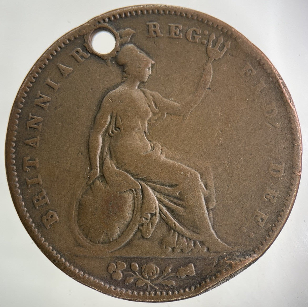1853 Victoria One Penny Coin | Collectable Grade