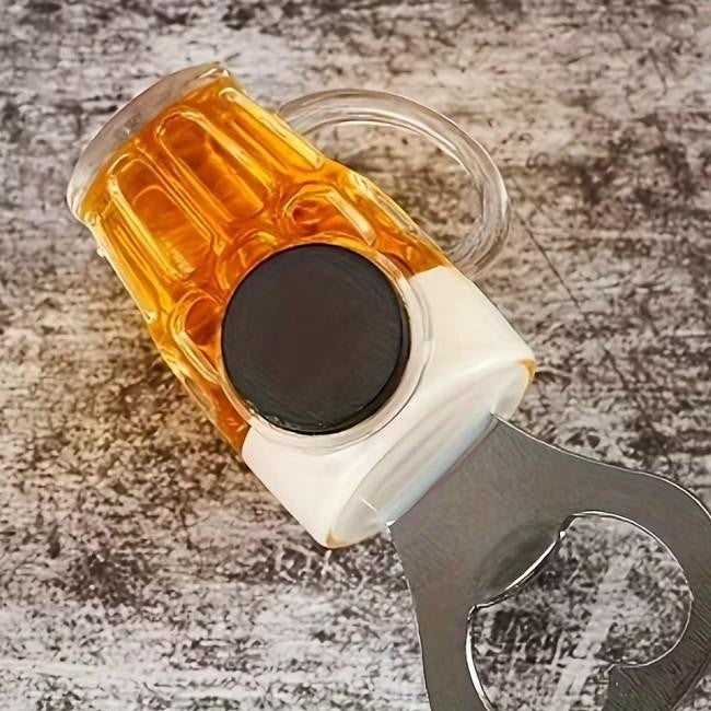 Mini Beer Pint Glass Drink Bottle Opener Fridge Magnet Premium Gift UK