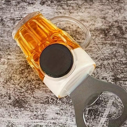Mini Beer Pint Glass Drink Bottle Opener Fridge Magnet Premium Gift UK