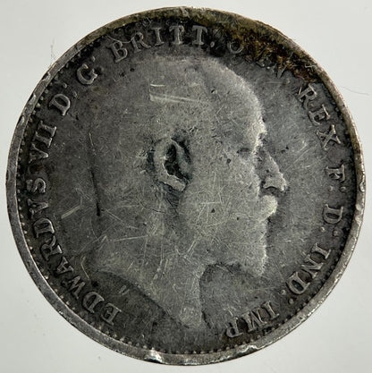 1908 Edward VII Threepence Silver Coin | Collectable Grade