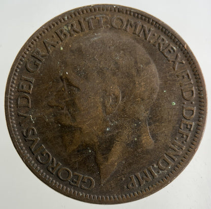 1926 George V Half - Penny Coin | Collectable Grade