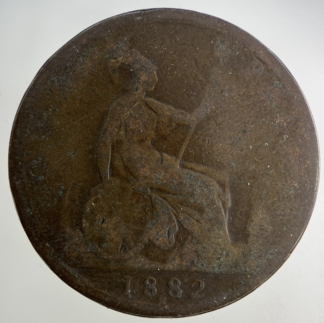 1882 - H Victoria One Penny Coin | Collectable Grade