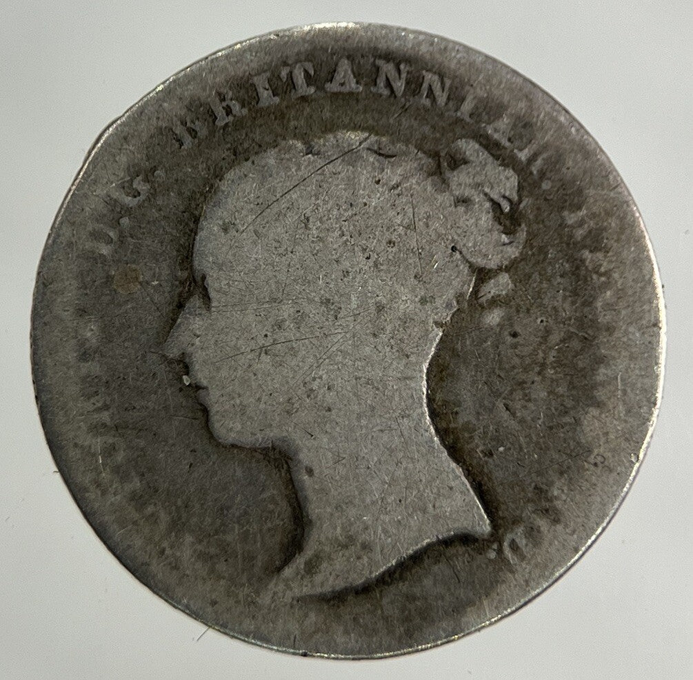 1845 Victoria Groat Four - Pence Silver Coin | Collectable Grade