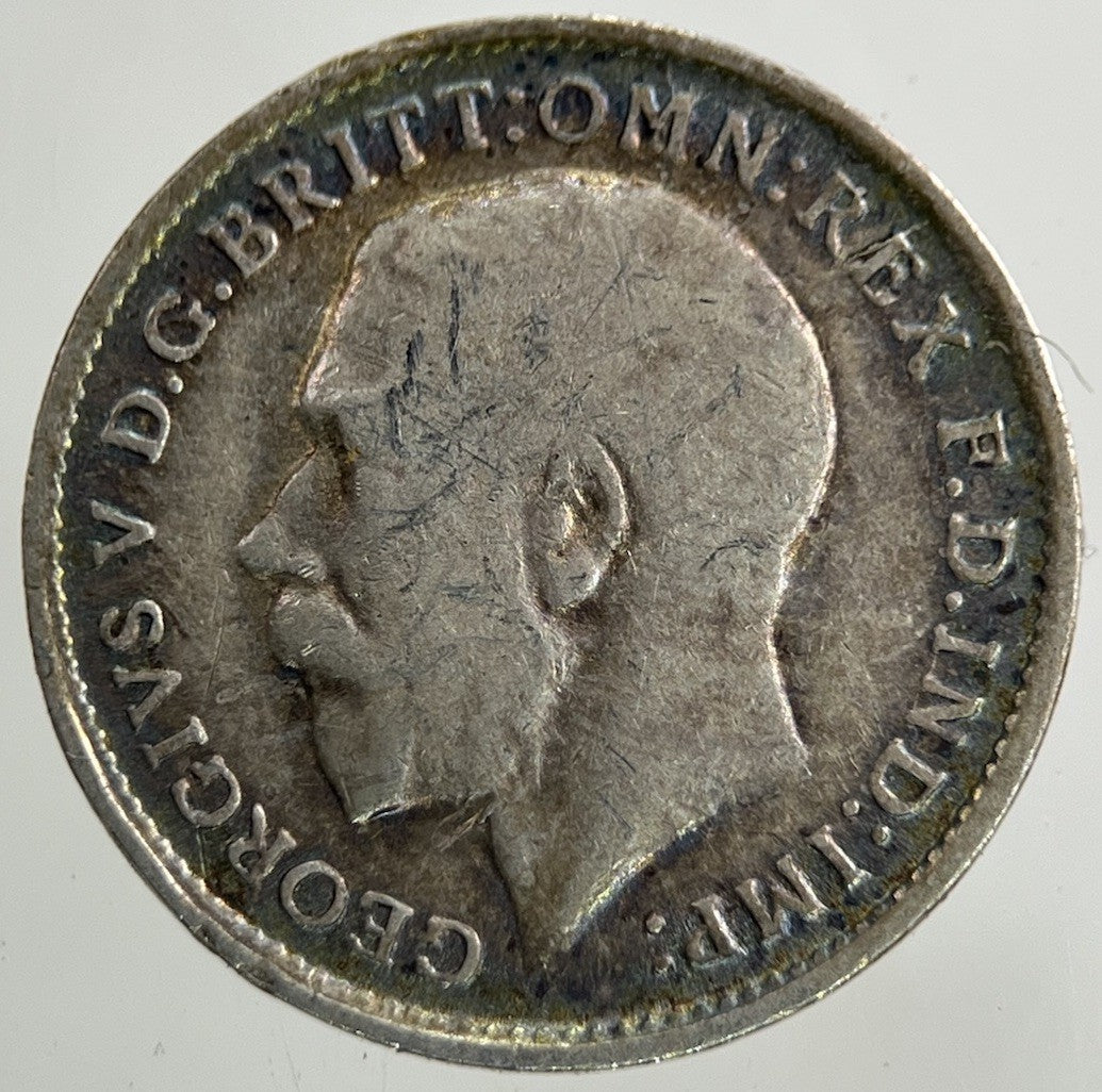 1912 George V Threepence Silver Coin | Very High Grade