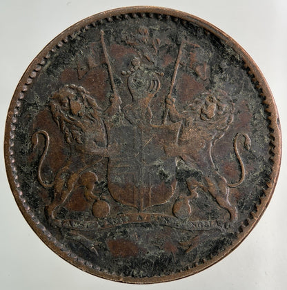 1821 St Helena Half - Penny Coin | Fine Collectable Grade