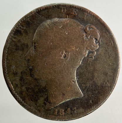 1847 Victoria Farthing Coin | Collectable Grade
