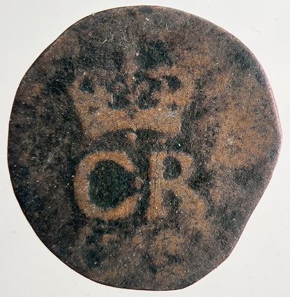 1642 - 50 Charles I Scotland Turner Two - Pence CR Coin | Collectable Grade | a9682