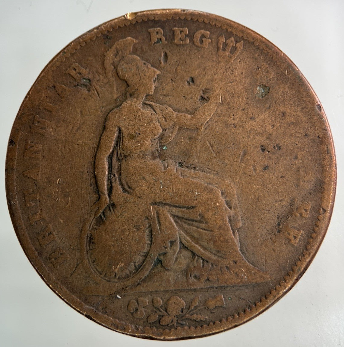 British Victoria One Penny Coin | Collectable Grade
