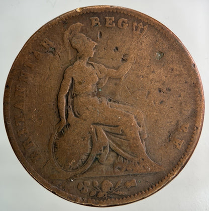 British Victoria One Penny Coin | Collectable Grade