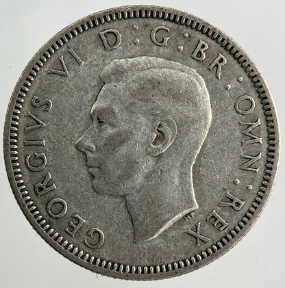 1941 George VI Shilling Silver Coin | Fine Collectable Grade