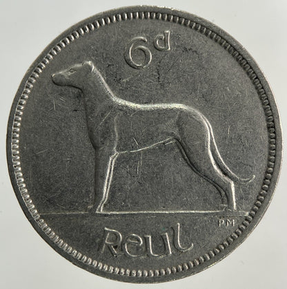 1928 Irish Sixpence Coin | Fine Collectable Grade