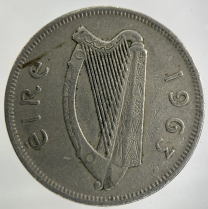 1963 Irish Ireland Florin Coin | Fine Collectable Grade