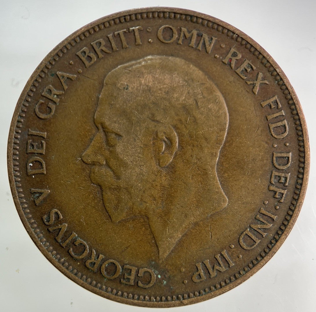 1930 George V One Penny Coin | Fine Collectable Grade