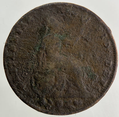 1855 Victoria Farthing Coin | Fair Grade