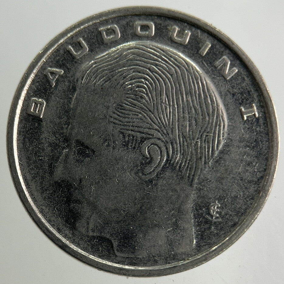 1990 Belgium 1 Franc Coin | Fine Collectable Grade