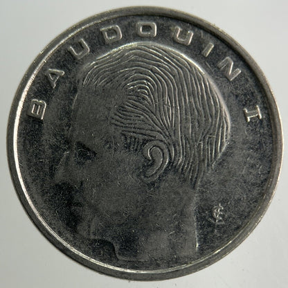 1990 Belgium 1 Franc Coin | Fine Collectable Grade