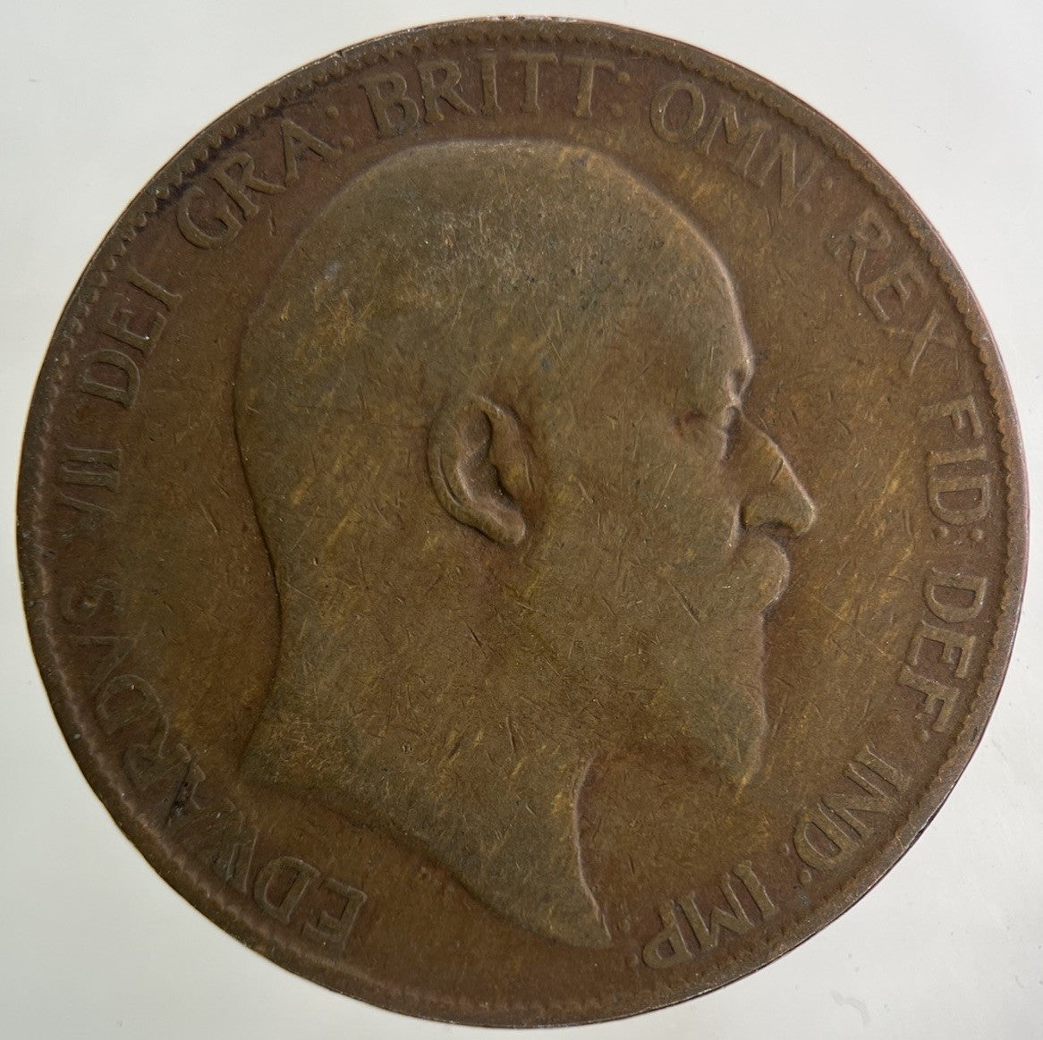 1907 Edward VII One Penny Coin | Collectable Grade