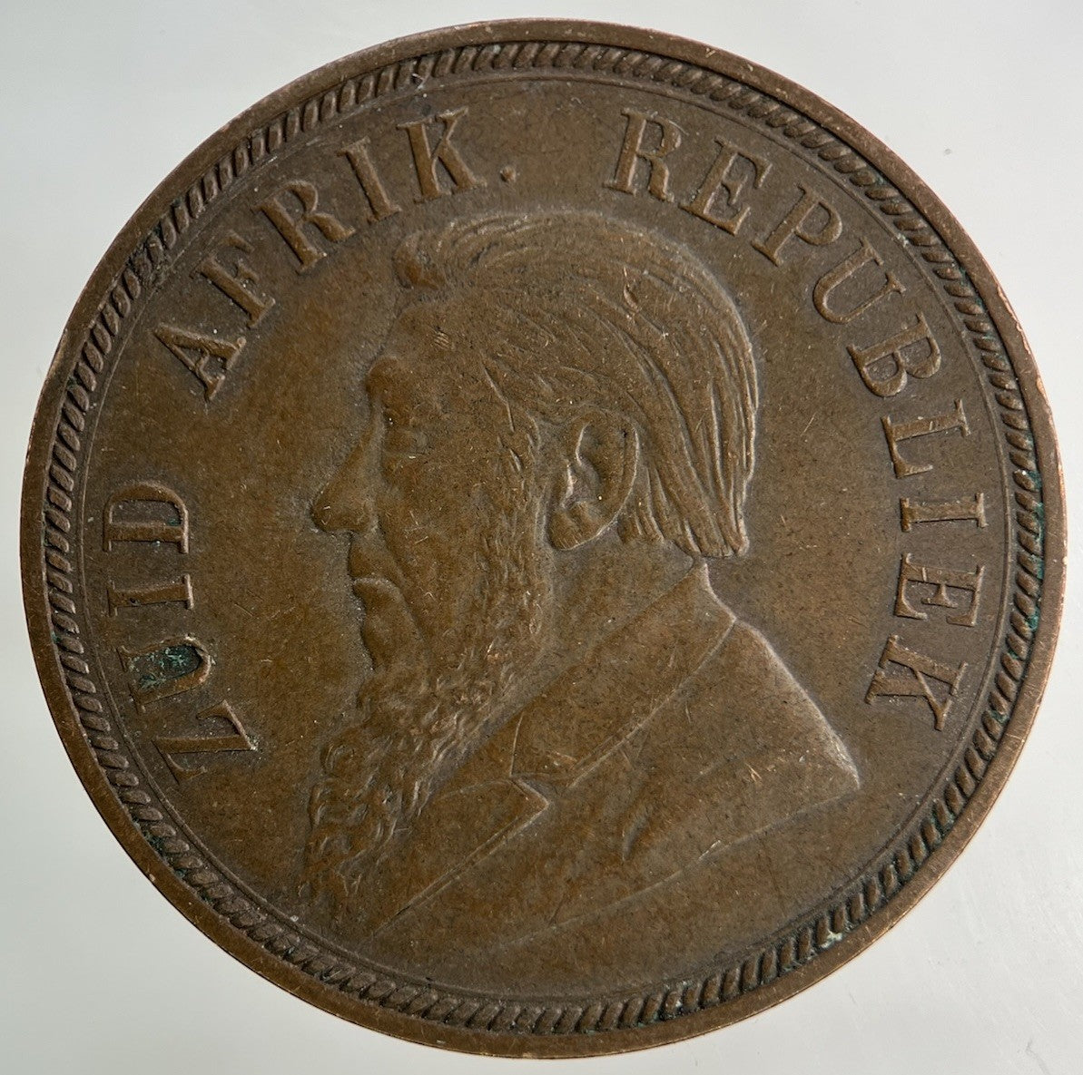 1898 South Africa One Penny Coin | Very High Grade