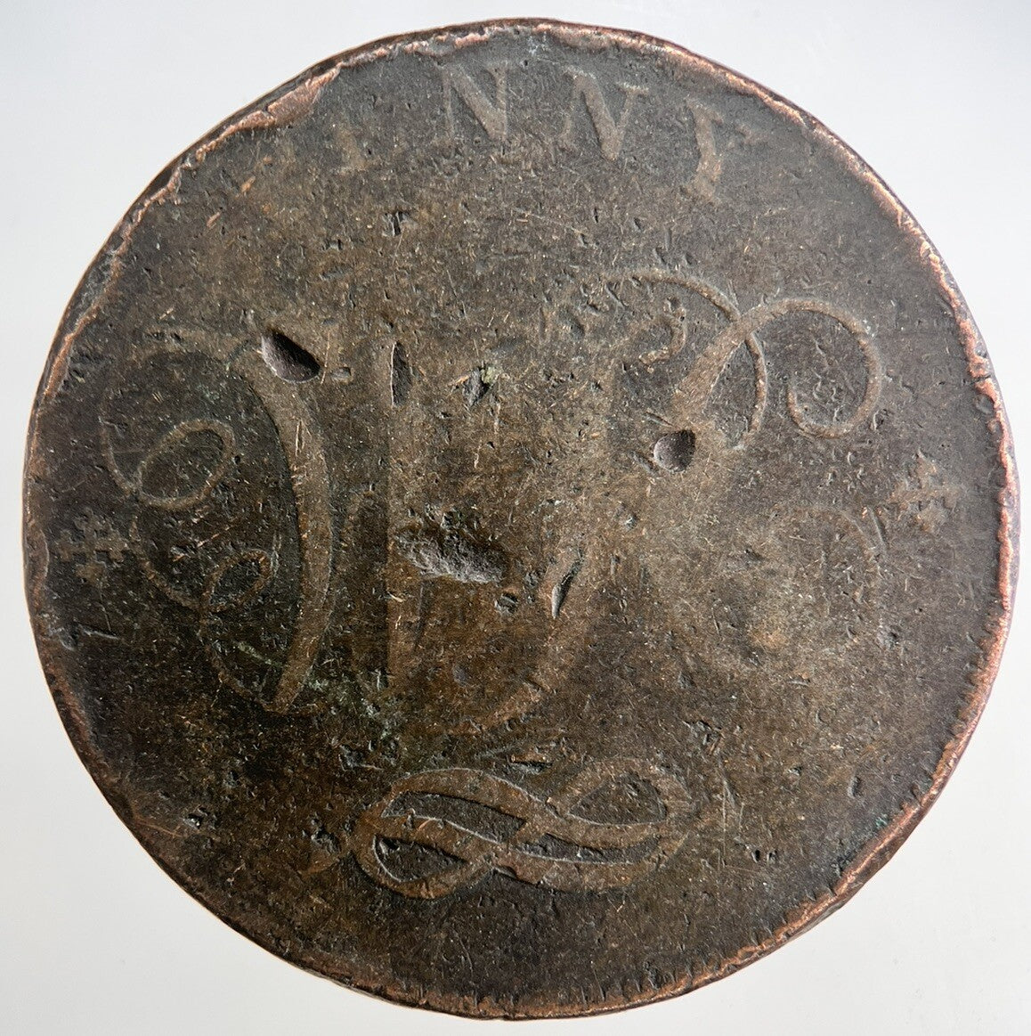 1801 Stafford One Penny Token Coin | Collectable Grade | a9184