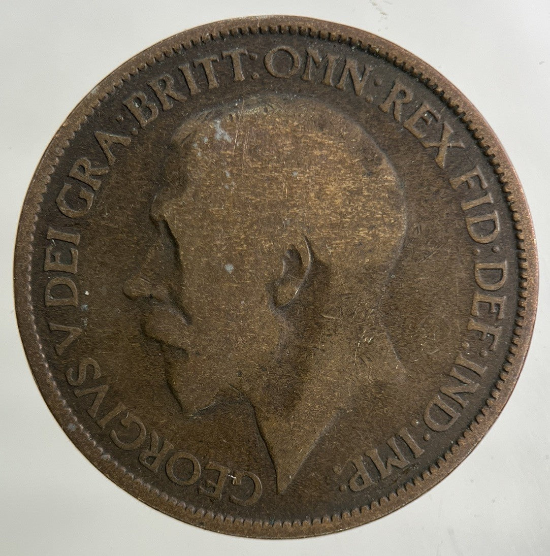 1923 George V Half - Penny Coin | Collectable Grade