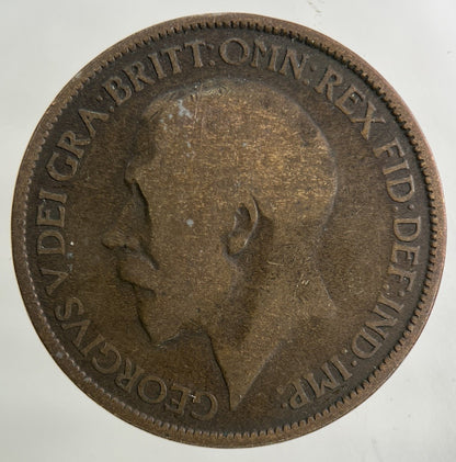 1923 George V Half - Penny Coin | Collectable Grade