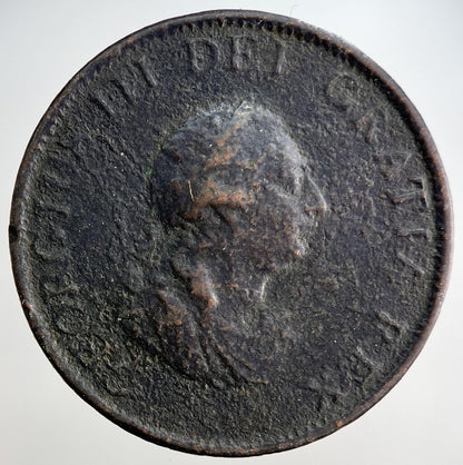 1799 George 3rd III Half - Penny British Coin | Collectable Grade | a3234