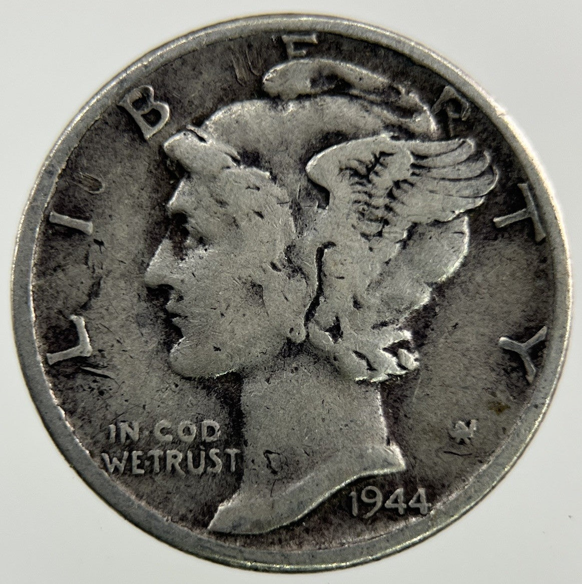 1944 US USA Mercury Dime Silver Coin | Collectable Grade