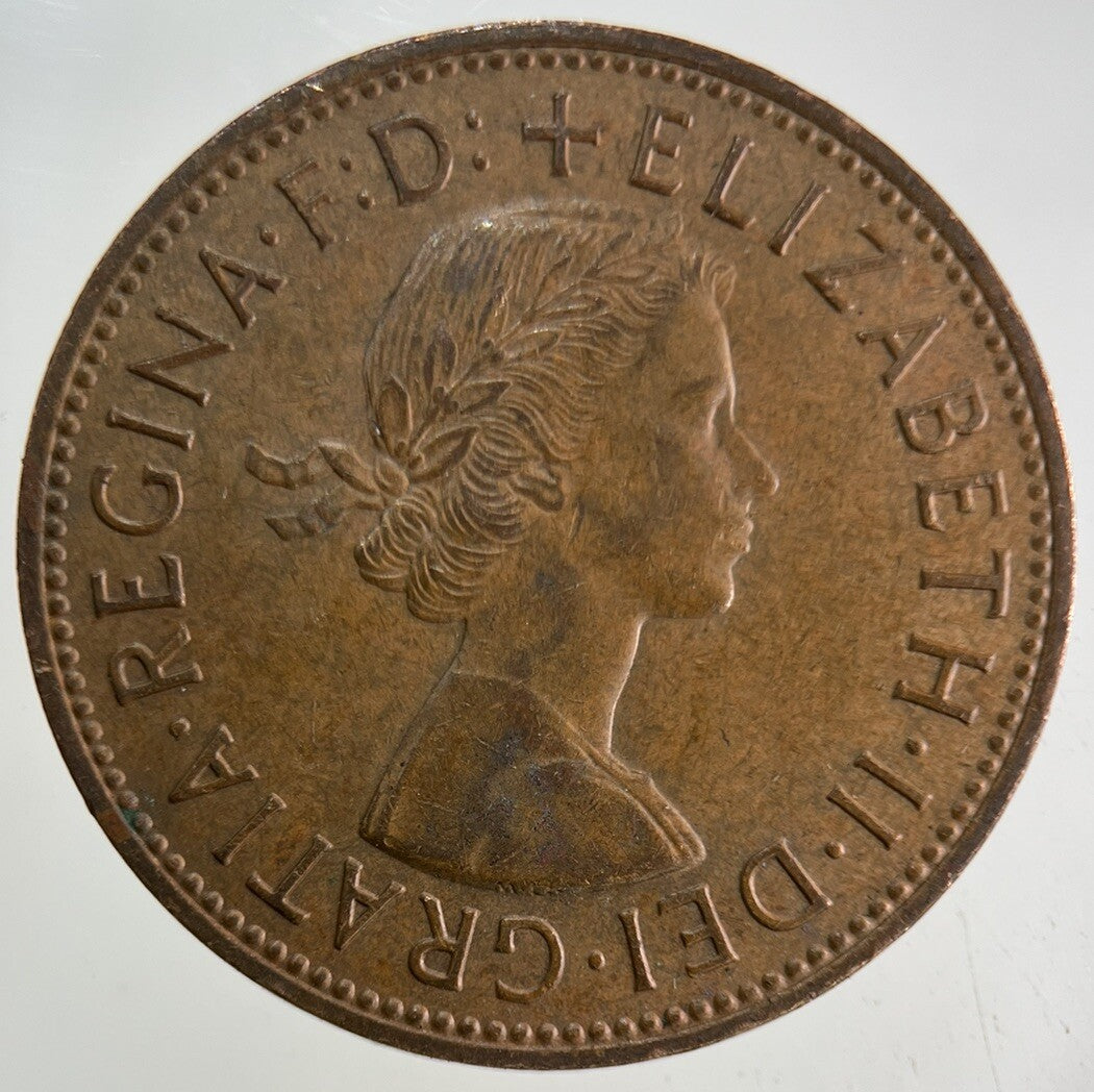 1964 Elizabeth II 2nd One Penny Coin | Fine Collectable Grade