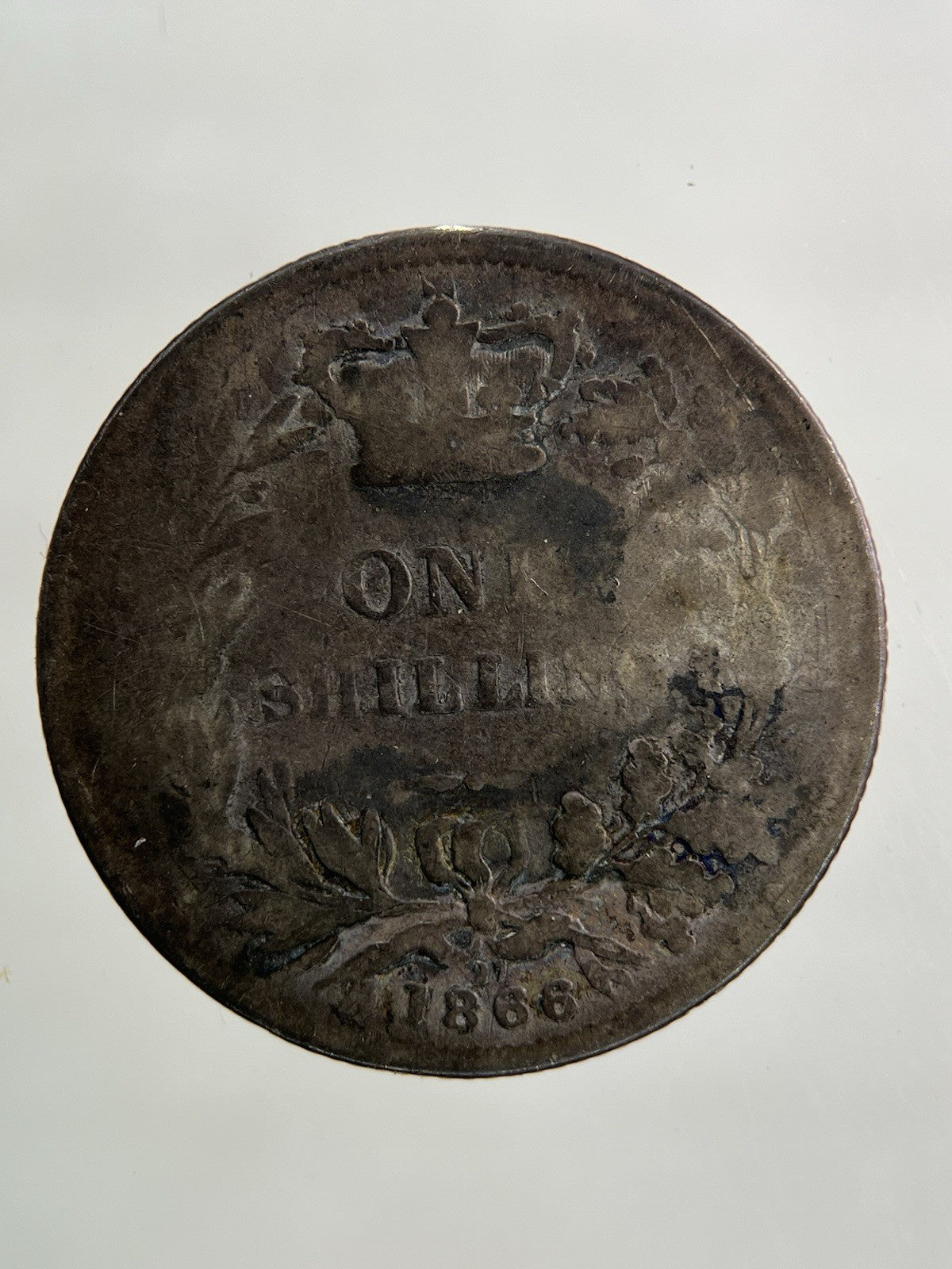 1866 Victoria Shilling Silver Coin | Collectable Grade