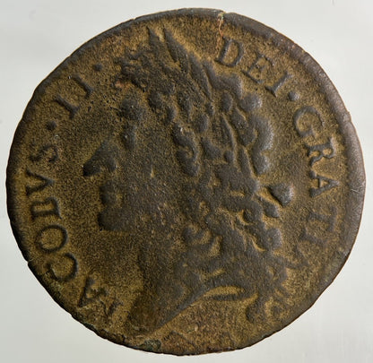 1689 Irish Gun Money Shilling Coin | Collectable Grade