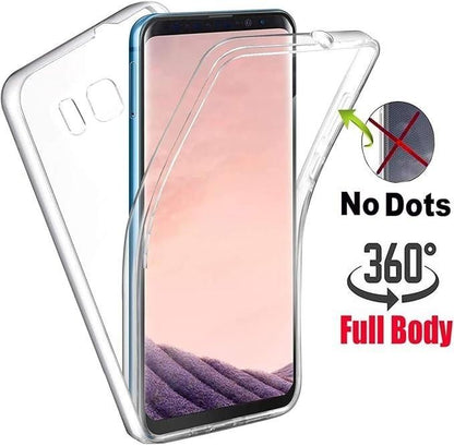 Samsung Galaxy S8 PLUS + Case 360 Full Body Protection Front Back Clear Cover