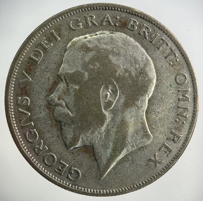 1926 George V Half - Crown Silver Coin | Fine Collectable Grade