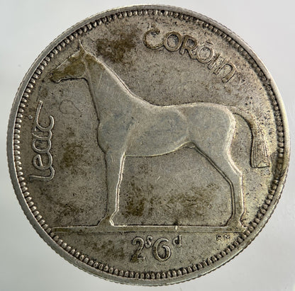 1930 Irish Half - Crown Silver Coin | Very High Grade