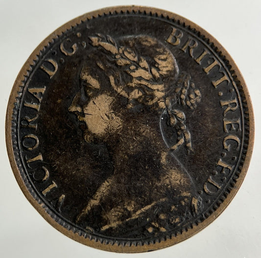 1891 Victoria Farthing Coin | Collectable Grade