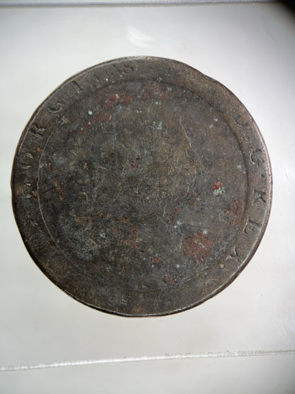 1797 George III 3rd Cartwheel One Penny Coin | Collectable Grade