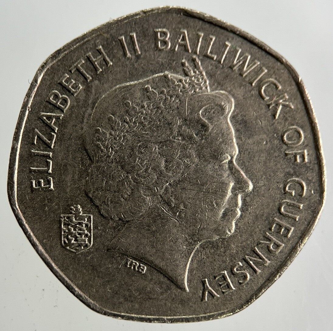 2009 Guernsey 20p Twenty - Pence Coin | Fine Collectable Grade