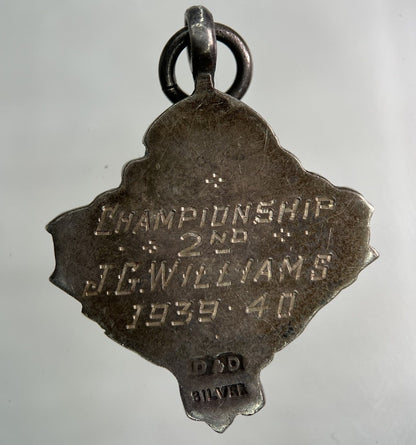 1939 British Rifle Club Silver Medal Token Coin | Collectable Grade