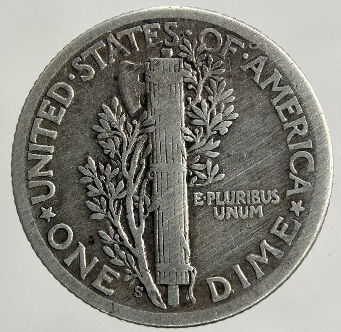 1917 - S US USA Mercury Dime Silver Coin | Collectable Grade