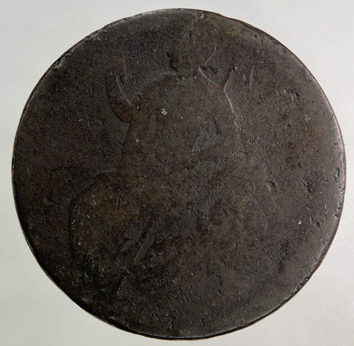 British William III 3rd & Mary Half - Penny Coin | Collectable Grade