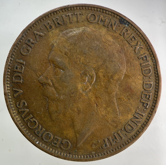 1927 George V One Penny Coin | Collectable Grade