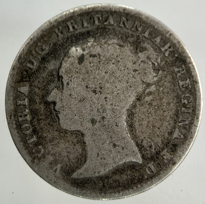 British Victoria Threepence Silver Coin | Fair Grade
