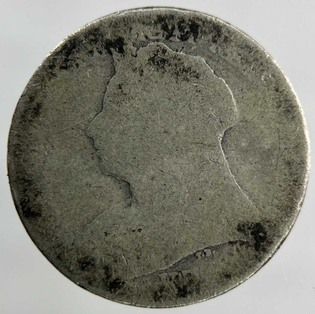 Victoria Sixpence Silver Coin | Fair Grade