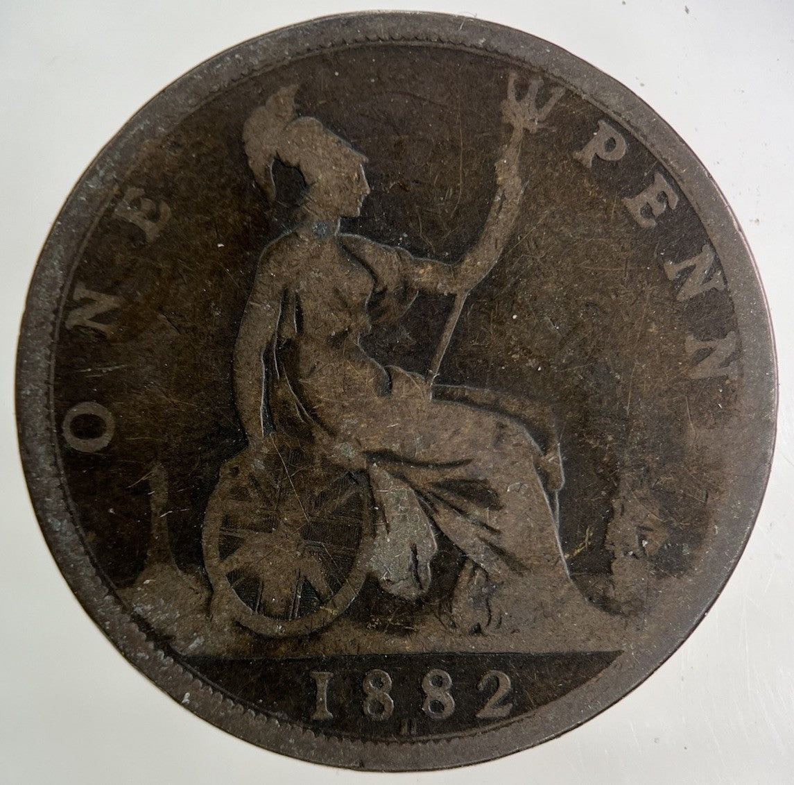 1882 - H Victoria One Penny Coin | Collectable Grade