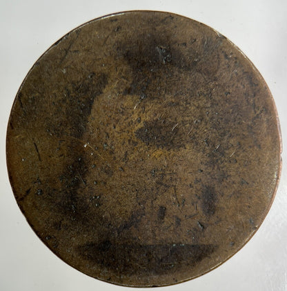 British Victoria One Penny Coin | Worn Grade