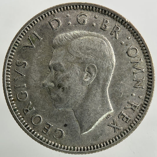1942 George VI Shilling Silver Coin | Fine Collectable Grade