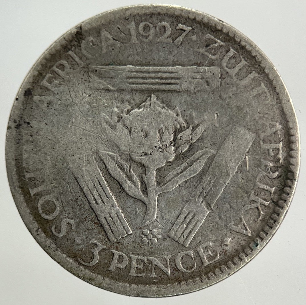 1927 South Africa Threepence Silver Coin | Collectable Grade
