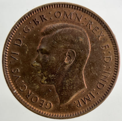 1942 George VI Wren Farthing Coin | Fine Collectable Grade